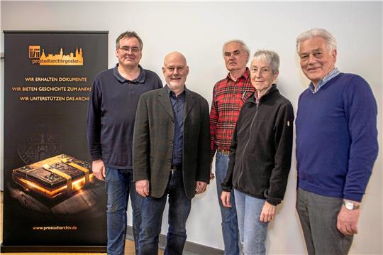 Der Vorstand des Vereins „pro Stadtarchiv“.  Foto: Privat