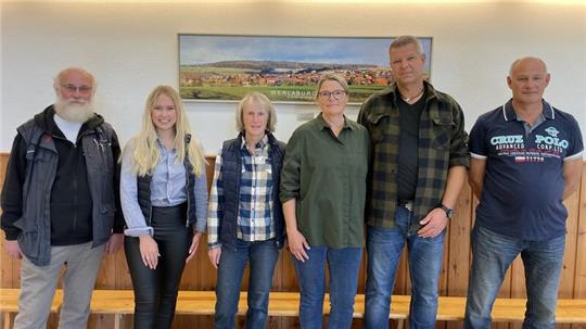Der Vorstand des neuen Bürgervereins (v.l.): Wolfgang Gloger, Jenny Fedrich, Gabi Tenger, Petra Hartlich, Matthias Hartlich und Clemens Schlechtweg.