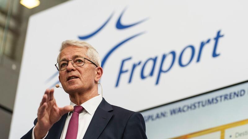 Fraport bei Ausbauprojekten von Flughäfen im Plan Der Vorstandsvorsitzende der Fraport AG, Stefan Schulte.