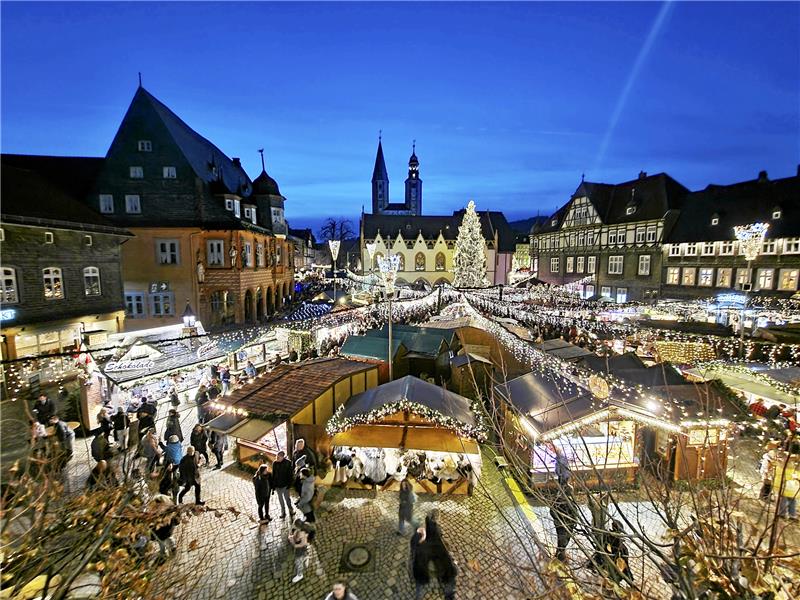 So bewerten Internet-Portale den Goslarer Weihnachtsmarkt Der Weihnachtsmarkt wird in diesem Jahr wieder zahlreiche Touristen anlocken. Archivfoto: Sowa