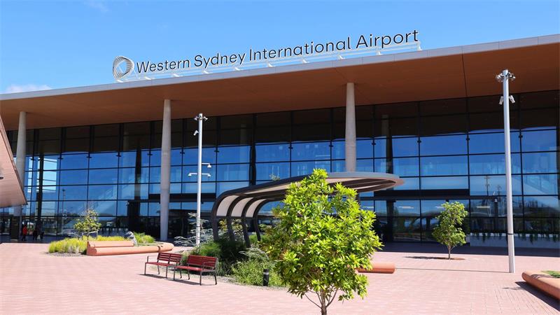 Der Western Sydney International Airport liegt etwa 60 Kilometer vom Stadtzentrum entfernt.