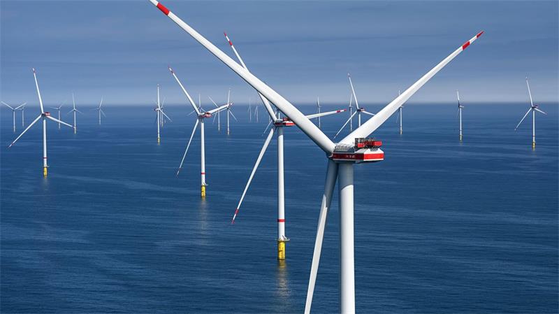 Der Windpark He Dreiht besteht aus 64 Windenergieanlagen. (Archivbild)