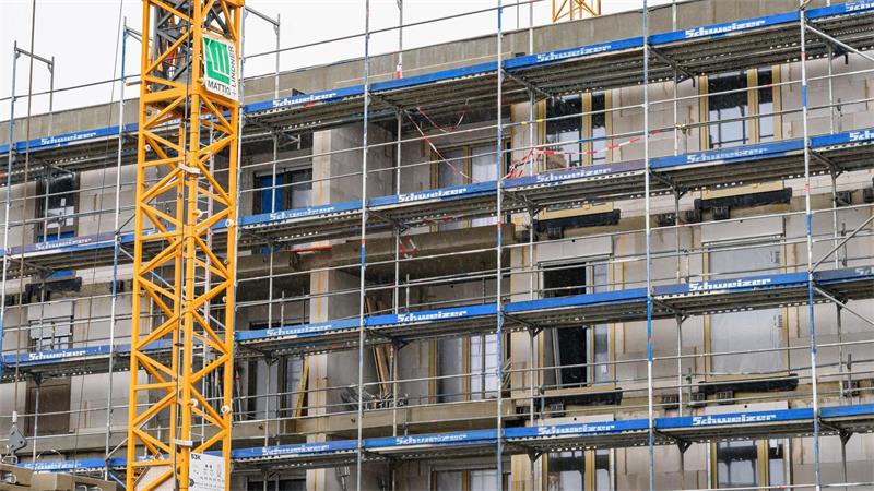 Der Wohnungsbau erlebte seit 2023 einen Einbruch. (Archivbild)
