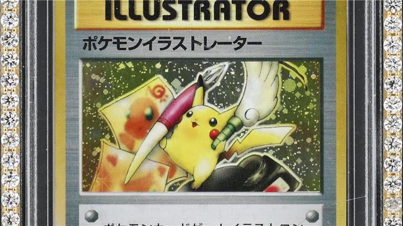 Der Youtuber und Wrestler Logan Paul ließ die Karte versteigern. 