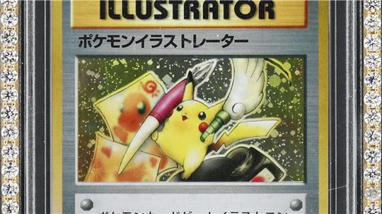 Der Youtuber und Wrestler Logan Paul ließ die Karte versteigern. 