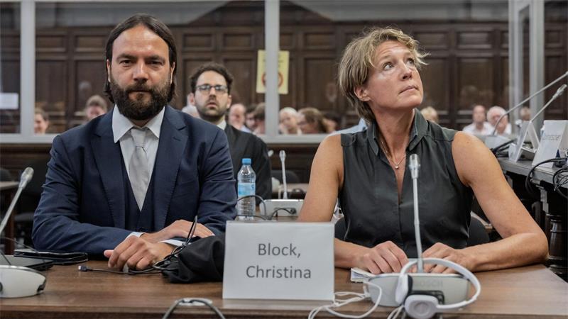 Mutmaßlicher Entführer: Feierte Rückkehr der Block-Kinder Der Zeuge wurde per Video vernommen.