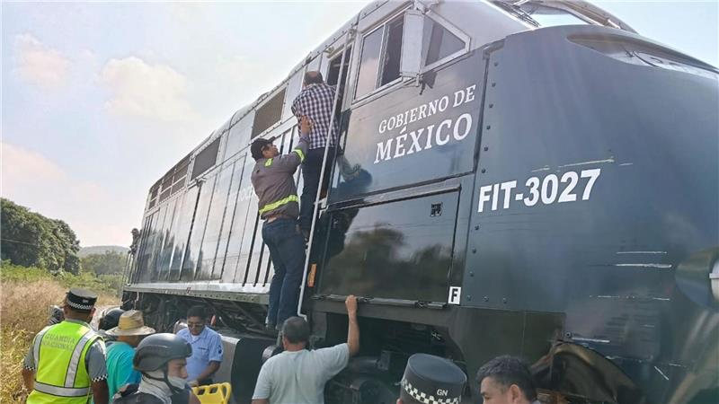 Der Zug verbindet den Pazifik mit dem Golf von Mexiko.  