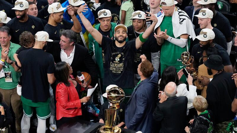 NBA unterzeichnet Milliardendeal - Amazon ersetzt TNT Der amtierende NBA-Meister Boston Celtics.