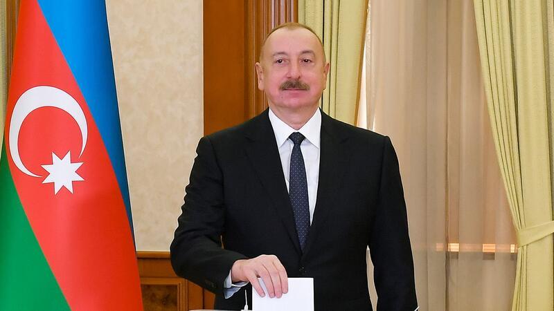 Aserbaidschanischer Präsident setzt Parlamentsneuwahl an Der amtierende aserbaidschanische Präsident: Ilham Aliyev.
