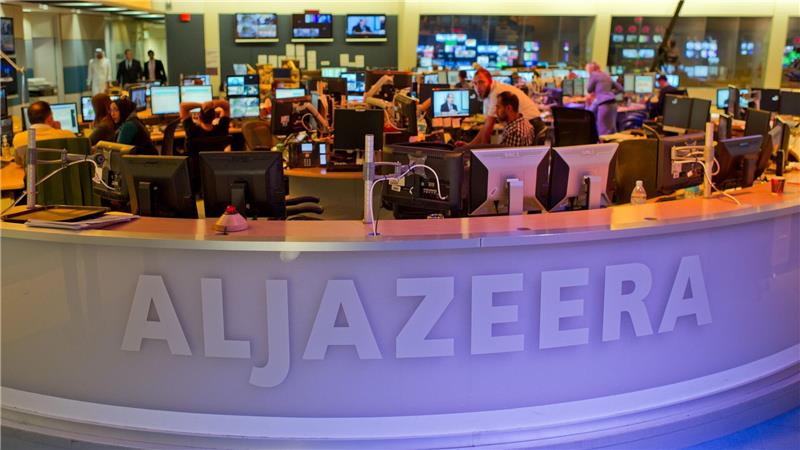 Netanjahu: Kriegsplan umfasst auch zentrale Flüchtlingslager Der arabische Sender Al-Dschasira beklagt die Tötung seines Korrespondenten in Gaza durch Israel. (Archivbild)