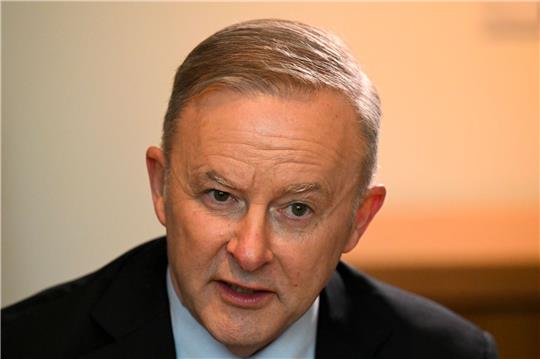 Der australische Premierminister Anthony Albanese.