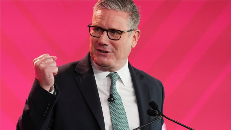 Der britische Premierminister droht Israel wegen der Lage in Gaza. 