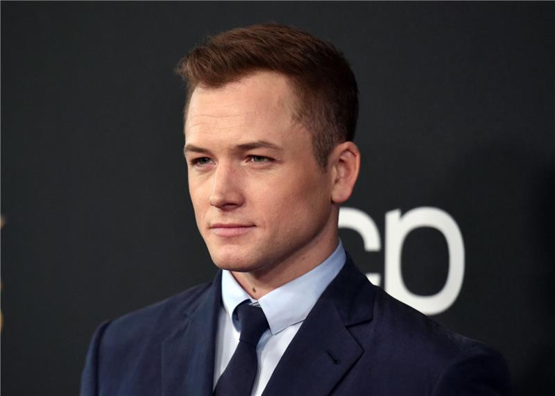 Der britische Schauspieler Taron Egerton bei der Verleihung der Hollywood Film Awards 2019.