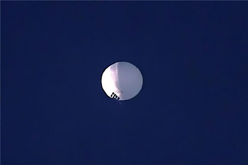 Ballon soll Daten über US-Militärstandorte gesammelt haben Der chinesische Ballon soll Daten über US-Militärstandorte gesammelt haben.