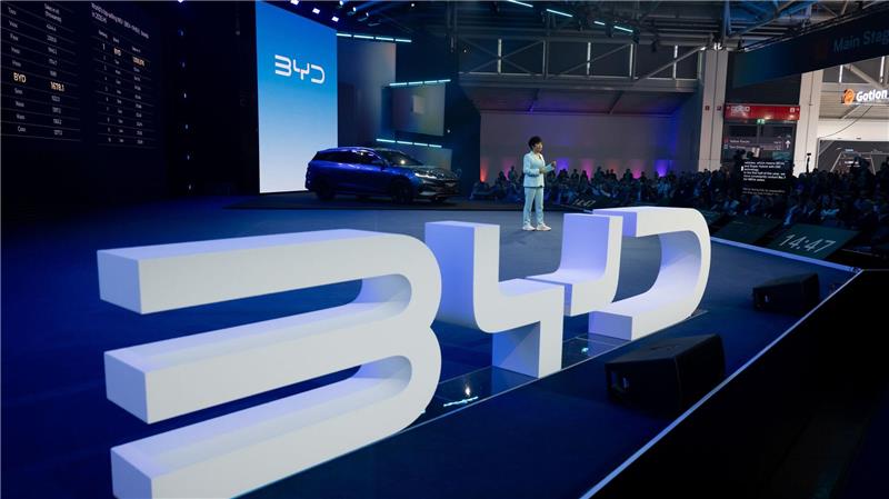 Der chinesische Hersteller BYD drängt nach Europa und Deutschland. (Archivbild)