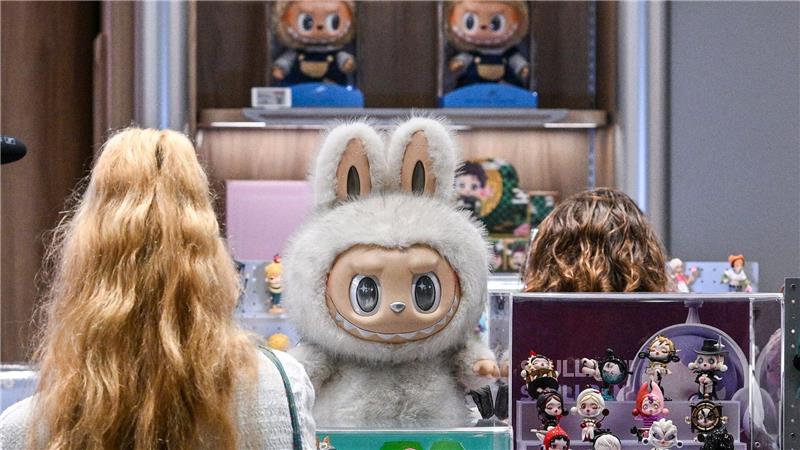 Der chinesische Hersteller und Händler Pop Mart ist vor allem durch seine Labubu-Plüschfiguren bekannt.