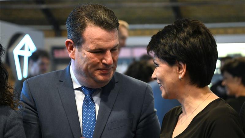 Der damalige Arbeitsminister Hubertus Heil (SPD) und sein „Job-Motor“: Wie diese Ukrainerin sollten viele Flüchtlinge Arbeit bekommen. (Archivfoto vom Juni 2024)