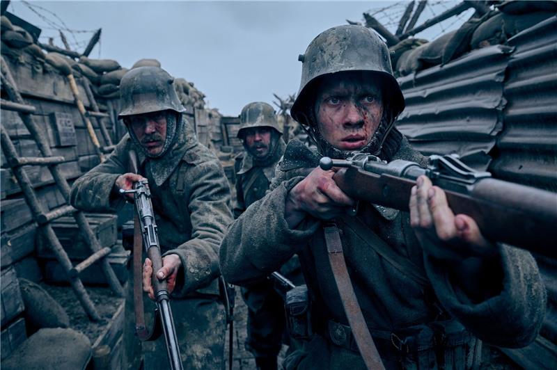 Preisregen für „Im Westen nichts Neues” bei den Oscars? Der deutsche Antikriegsfilm «Im Westen nichts Neues» geht mit neun Nominierungen ins Oscar-Rennen.