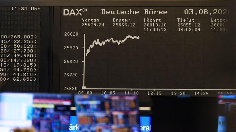 Der deutsche Börsen-Leitindex hat erstmals die Marke der 26.000 Punkte geknackt. 
