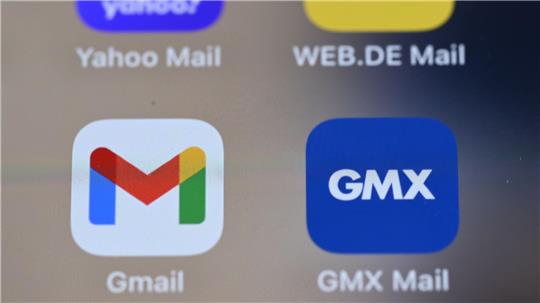 Der deutsche E-Mail-Dienst GMX konkurriert vor allem mit Gmail. 