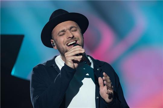 Der deutsche Sänger Max Mutzke kämpft beim deutschen ESC-Vorentscheid um den Startplatz beim Eurovision Song Contest 2024.
