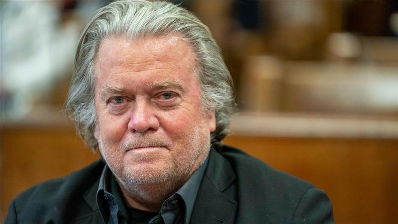 Bannon deutet Plan für dritte Trump-Amtszeit an Der ehemalige Chefstratege Donald Trumps hat einen Plan für eine dritte Amtszeit des US-Präsidenten angekündigt. (Archivbild)