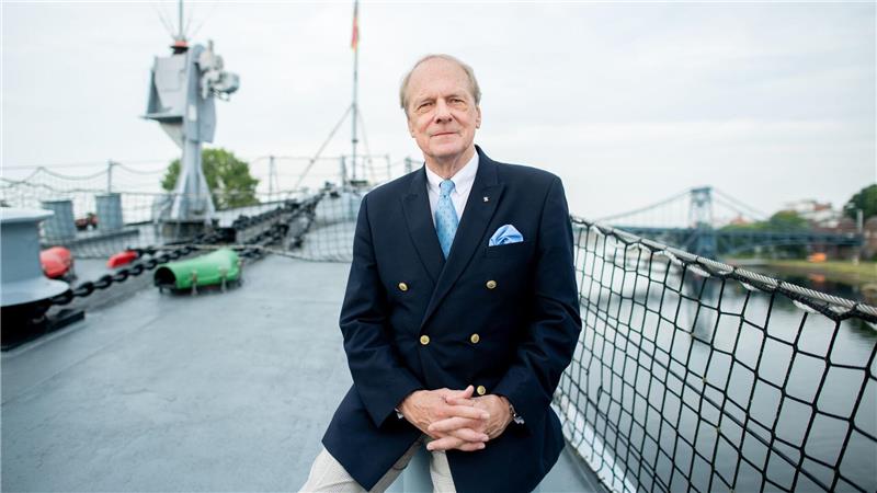 Der ehemalige Flottillenadmiral Hubertus von Puttkamer ist inzwischen im Ruhestand. 