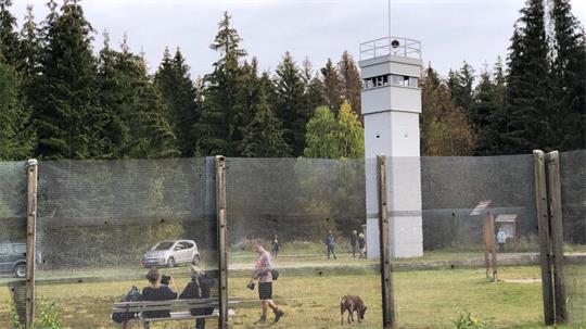Der ehemalige Grenzturm zwischen Sorge und Braunlage.