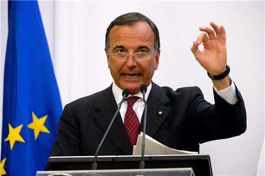 Der ehemalige italienische Außenminister und EU-Kommissar Franco Frattini.