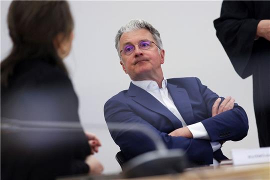 Der ehemaligen Audi-Chef Rupert Stadler nimmt an seinem Prozess vor dem Landgericht teil.