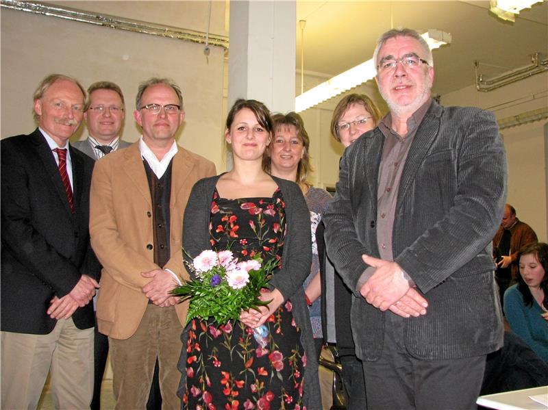 Der einstige Vorstand des Mehrgenerationenhaus-Fördervereins im März 2011 (v.l.): Rainer Pommer, Jens Wiemann, Dirk Junicke, Tiffany Riecken, Claudia Schmalz, Angelika Willgeroth und Michael Riesen. Aus seinem Projekt wurde nie etwas.  Foto: GZ-Archiv
