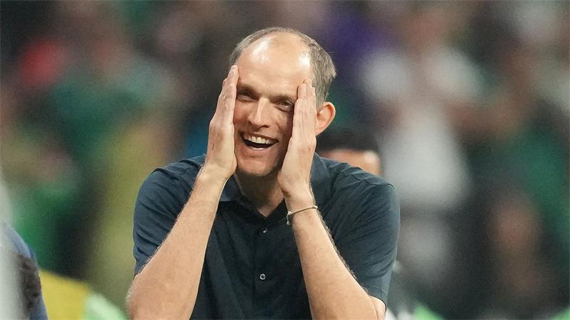 Der englische Nationaltrainer Thomas Tuchel reagiert.