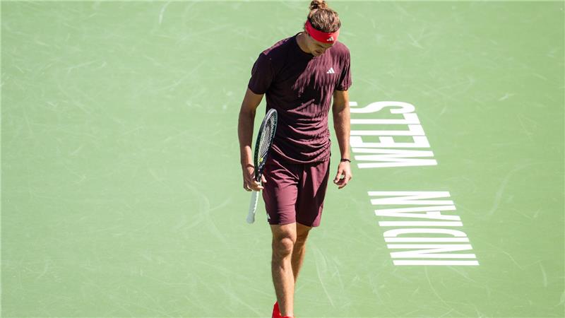 Ohne Antworten: Zverev scheitert auch in Indian Wells Der erste Auftritt in Indian Wells war für Alexander Zverev auch direkt der letzte.