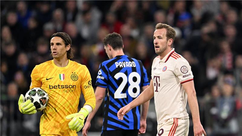 Der frühere Bayern-Keeper Yann Sommer stand im Tor von Inter wiederholt im Blickpunkt.