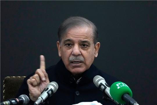 Der frühere Ministerpräsident Pakistans, Shehbaz Sharif, soll die neue Koalitionsregierung anführen.