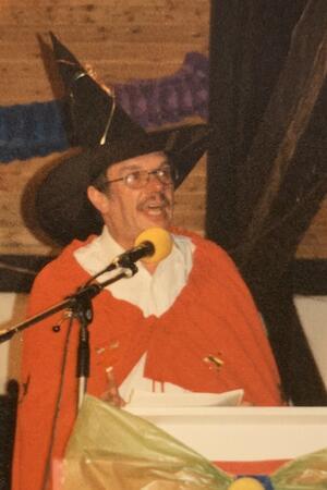 Der frühere Vize-Landrat Horst Brennecke alias Hotte, der Berichterstatter.