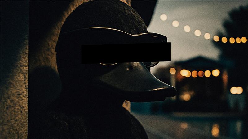 Der geheime Informant in Entengestalt, anonymisierte Darstellung, flüsterte uns das Line-up ins Ohr.