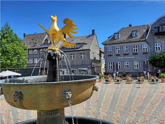 Der geplante und bereits beschlossene Marktplatz-Umbau sorgt für Diskussionen.  Foto: Roß
