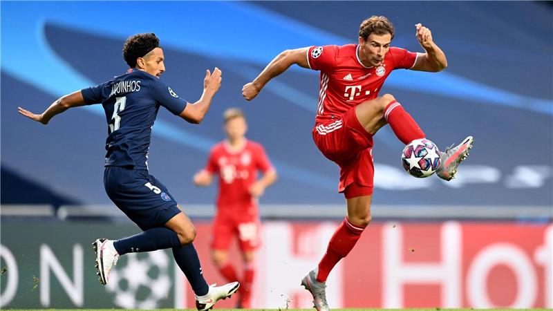 Der größte Sieg: Leon Goretzka in Aktion beim 1:0 des FC Bayern gegen Paris Saint-Germain im Champions-League-Finale 2020. (Archivbild)