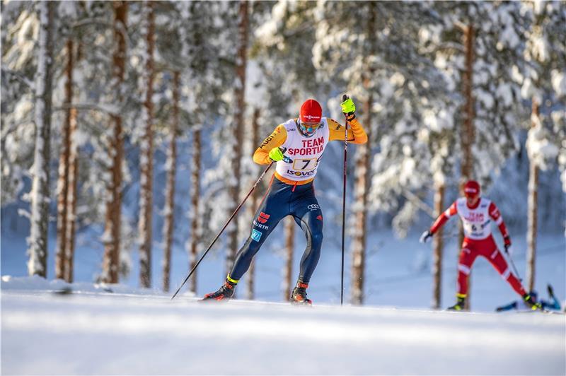 Der große Durchbruch: Im finnischen Vuokatti holt Jan-Friedrick Doerks seine erste internationale Medaille. Foto: Mäkipää