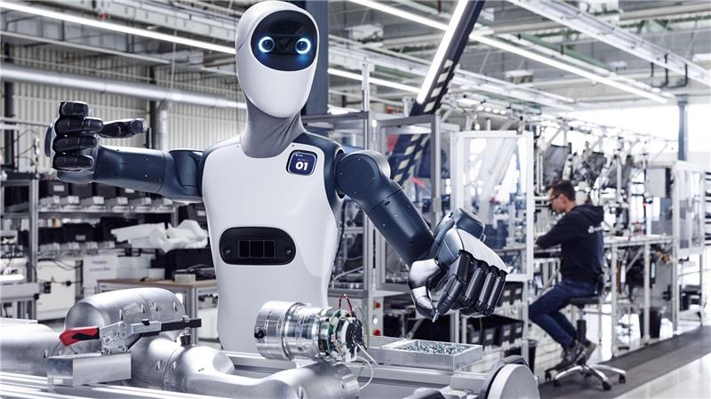 Der humanoide Roboter Agile One soll ab Anfang 2026 bei München in Serie produziert werden. (Handout)