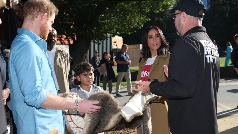 Der indigene Spaziergang fand ohne viel Publikum statt.