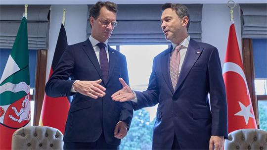 Der letzte Tag der Türkei-Reise von NRW-Ministerpräsident Wüst steht im Zeichen der Wirtschaftsbeziehungen.