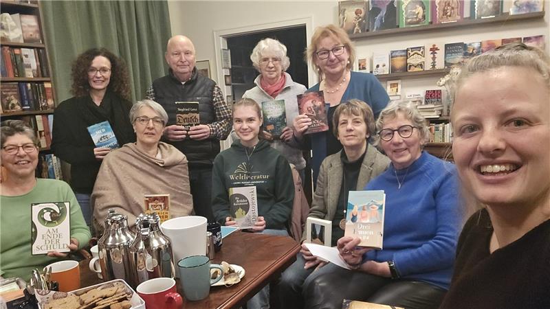 Der neue Literaturclub trifft sich regelmäßig in der Villa Buch.

