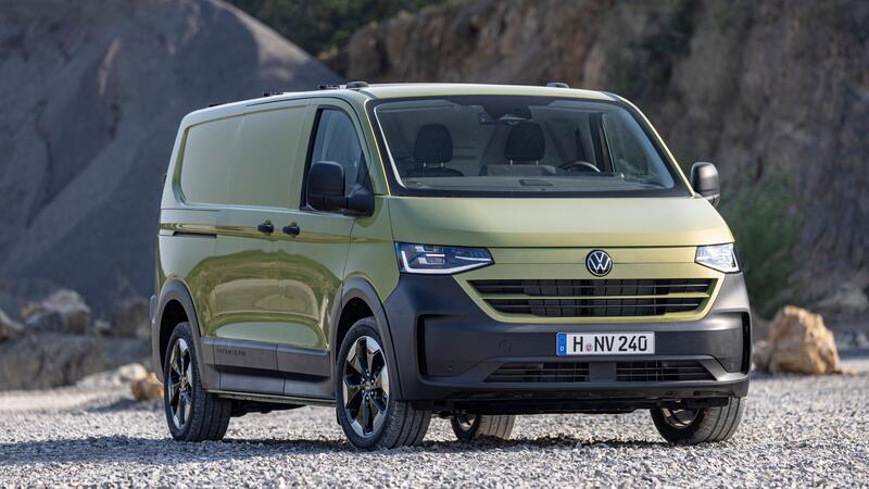 VW präsentiert neuen Bulli - Partnerschaft mit Ford Der neue VW Transporter wird auf der Messe IAA Transportation erstmals gezeigt. (Handout-Foto)
