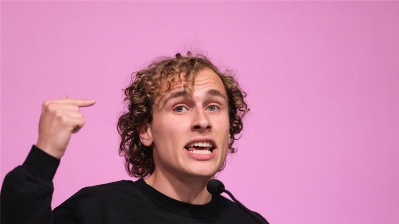 Der neue Vorsitzende der Grünen Jugend - Jakob Blasel. 
