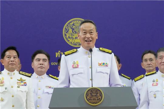 Der neue thailändische Ministerpräsident Srettha Thavisin in Bangkok.