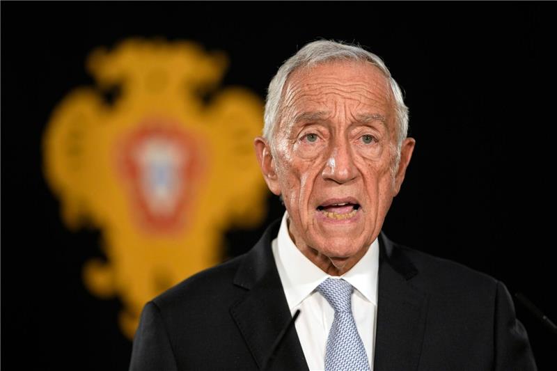 Portugals Präsident ordnet Auflösung des Parlaments an Der portugiesische Präsident Marcelo Rebelo de Sousa.
