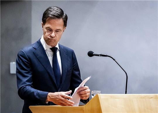 Der scheidende Premierminister Mark Rutte kündigte seinen Abschied aus der Politik an.