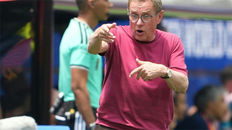 Tränen und Stolz: Österreichs WM-Comeback endet früh Der schwere Weg bei der WM war für die Auswahl von Ralf Rangnick vorgezeichnet.